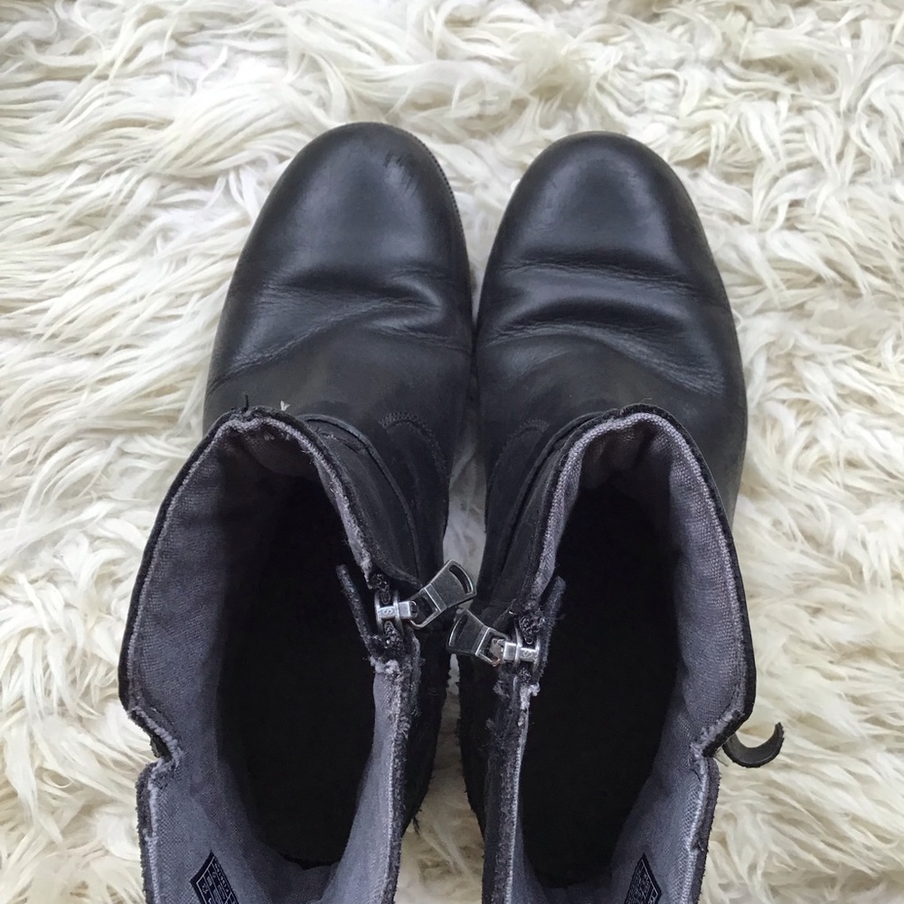Teva Black Combat & Moto Boots - Picture 7 of 7